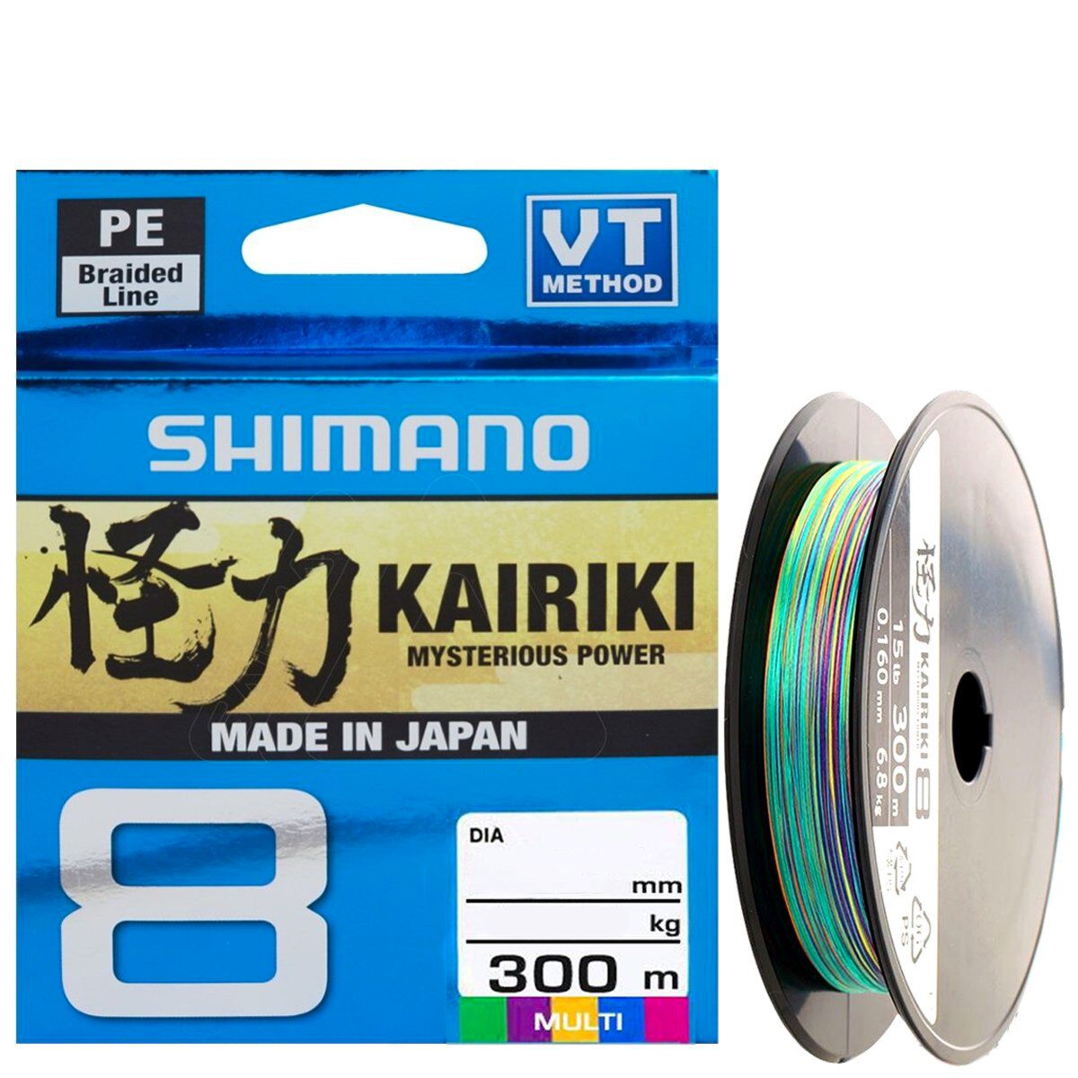 Shimano Kairiki X8 Braid - tresses