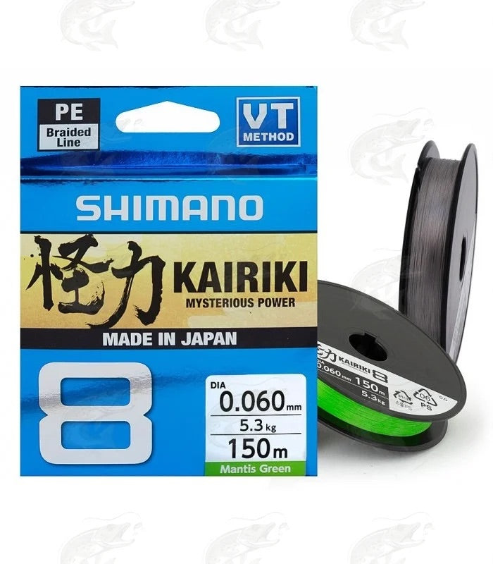 Shimano Kairiki X8 Braid - tresses