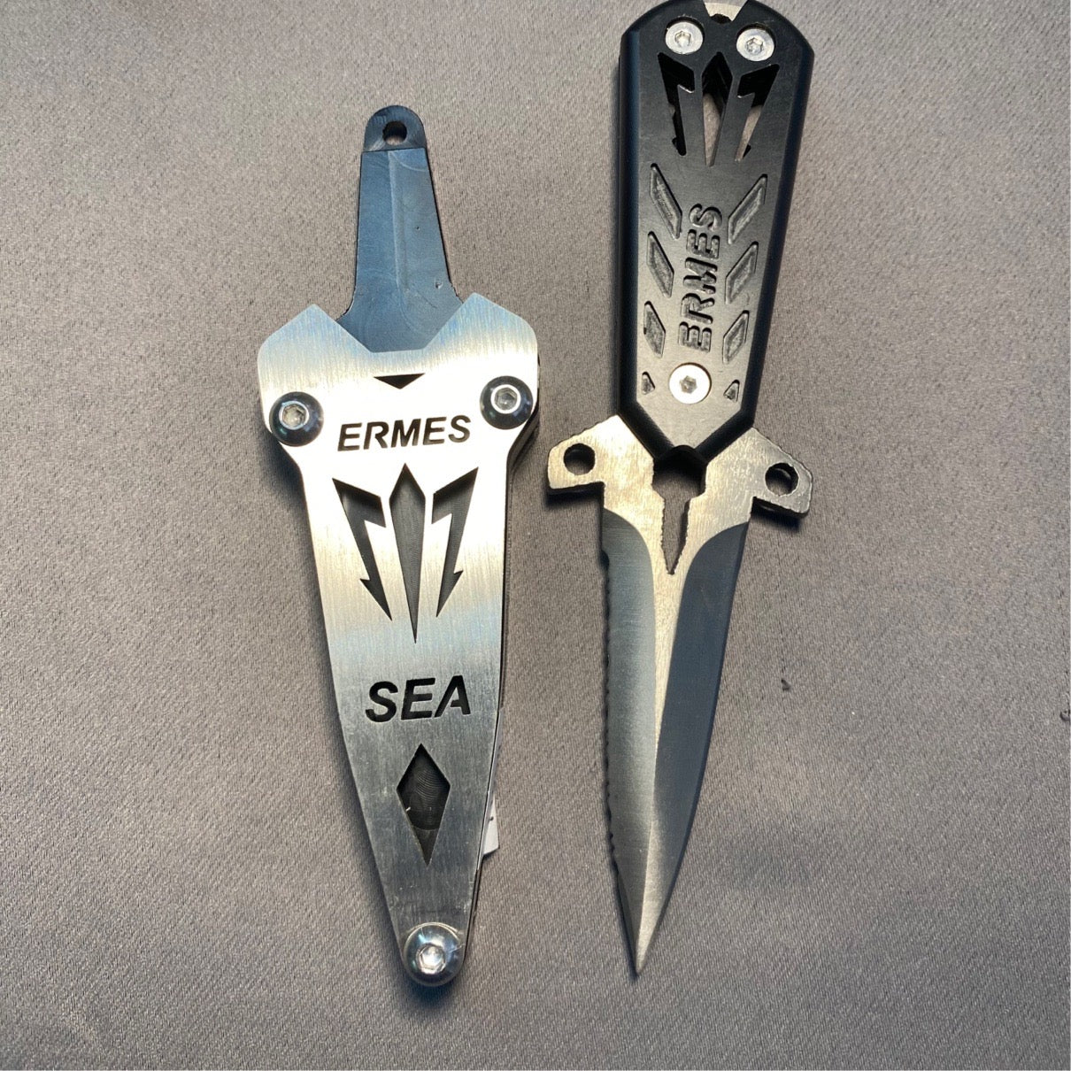 ERMES small diving knife - Stainless steel