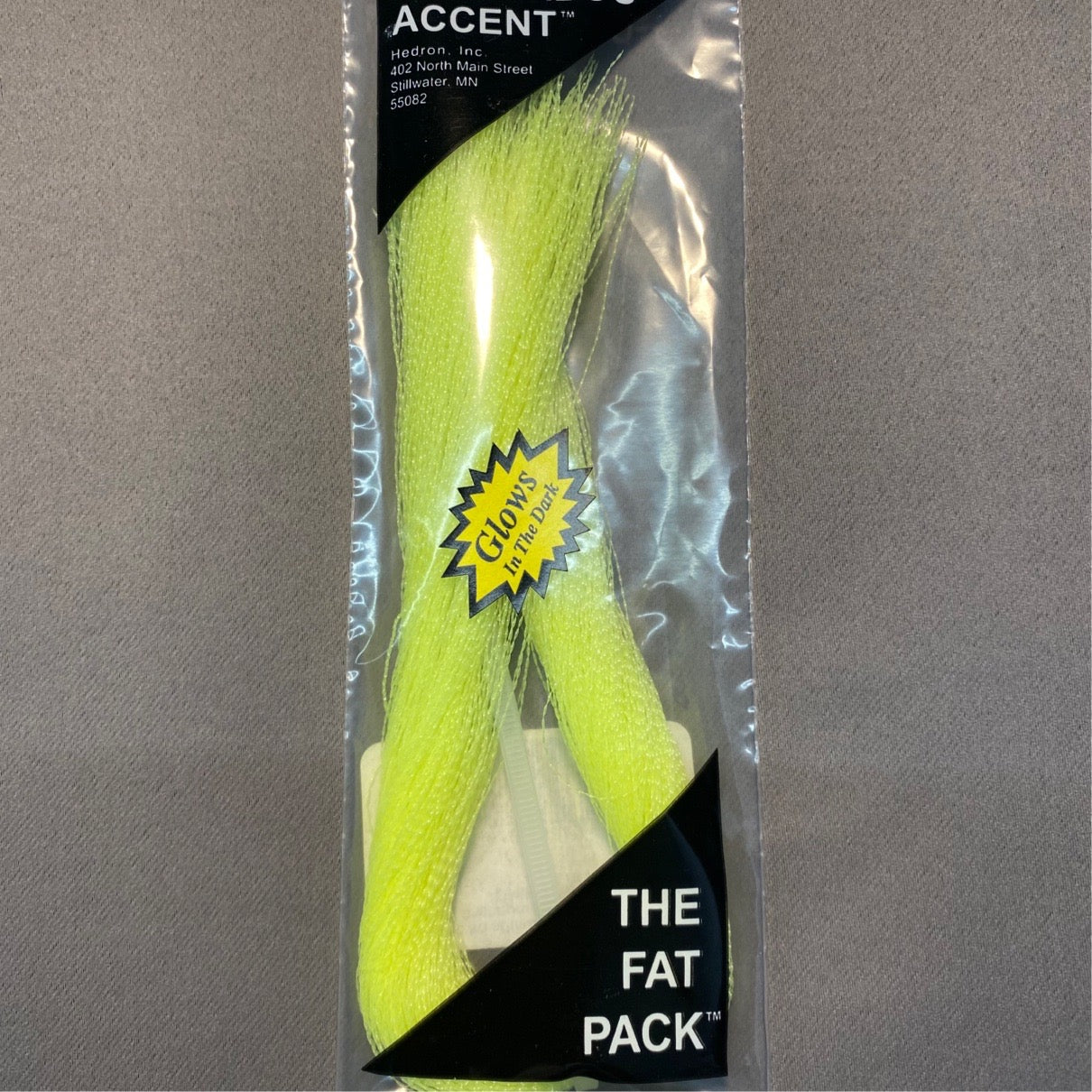 Flashabou accent GLOW in the dark