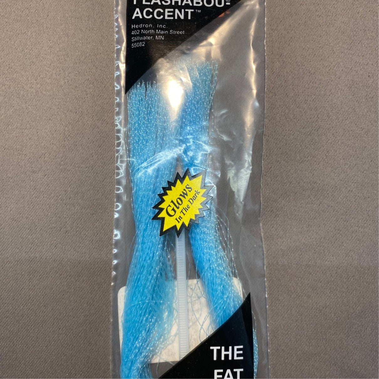 Flashabou accent GLOW in the dark