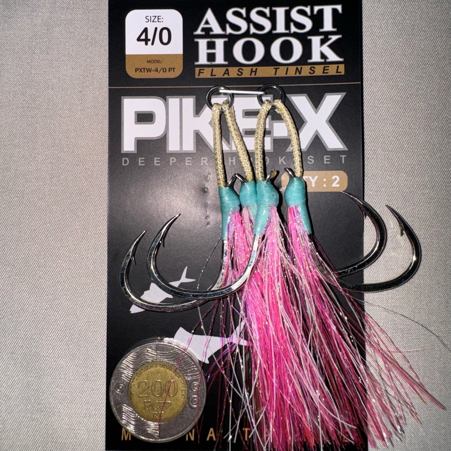 PIKE-X DOUBLE ASSIST HOOK CABLE