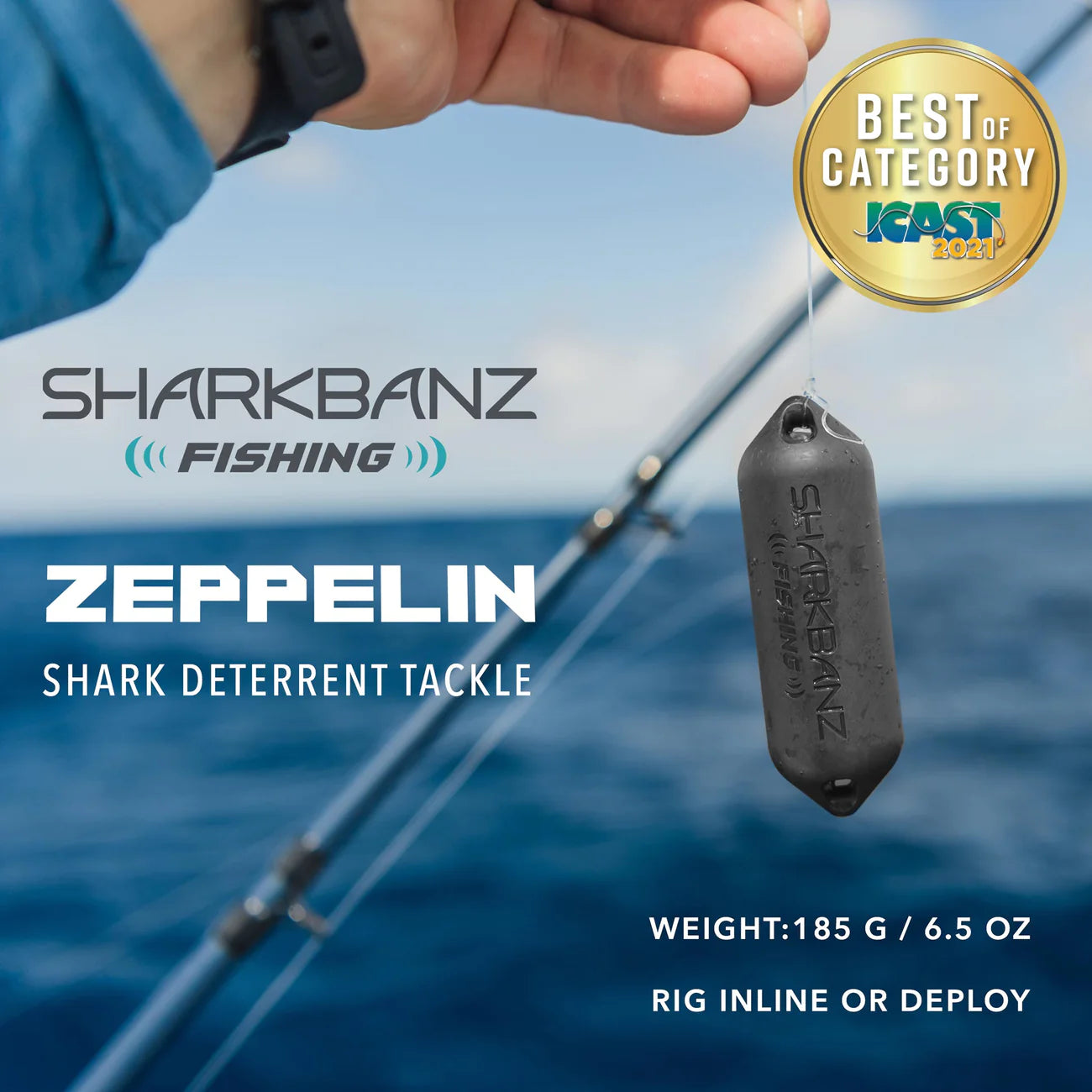 Sharkbanz - Zeppelin Fishing - anti-shark